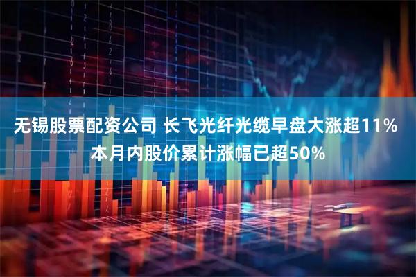 无锡股票配资公司 长飞光纤光缆早盘大涨超11% 本月内股价累计涨幅已超50%
